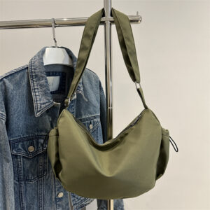 2026 New Korean Style Spring Summer Lazy Lightweight Large Capacity Crossbody Niche High-end Versatile Shoulder Bag For
