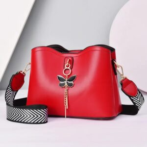 2026 Women White Handb New Designer Butterfly Tassel PU Leather Messenger Bs Ladies Crossbody Female Tote Shoulder