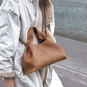 Unique Design Cloud Dumpling For Women, Cross-border Foreign Trade Soft Lunchbox Bag, High-end Versatile Shoulder And