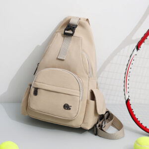 New Fashion Casual Small Backpack Multi-functional Messenger Multi-pocket Trend Women’s Versatile Breast Bag