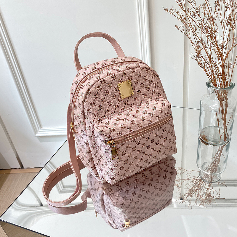 Classic Floral 2026 Women Bags Ladies Backpack Korean Fashion Student School Bag