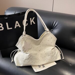 Korean-style Niche Starry Sky Embroidered Handbag, Large-capacity Casual Tote For Women, 2026 New Model Shoulder