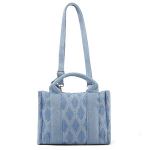 Korean Summer Style Canvas Denim Single Shoulder Messenger Bag for Women Casual Chic Japanese Trendy Medium Size Hand