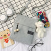 Gray + Blush Bear Pendant