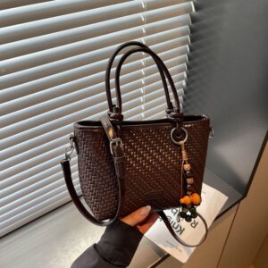 Elegant Stylish Woven Handbag For Women, 2026 New Trendy Versatile Shoulder And Handbag, High-end Commuter Crossbody Bag
