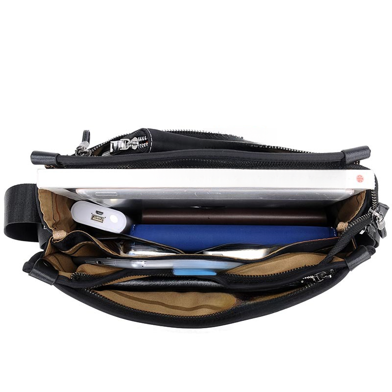 Oxford Cloth Casual Hanging Men's Canvas Crossbody Bag, Single Shoulder Bag - Image 3