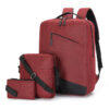 Red three-piece suit [shoulder