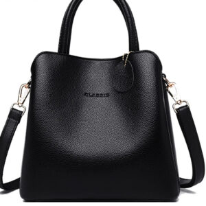 Luxury Brand Designer Leather Handbags Three Layer Shoulder Bags For Women 2026 Shopping Bag