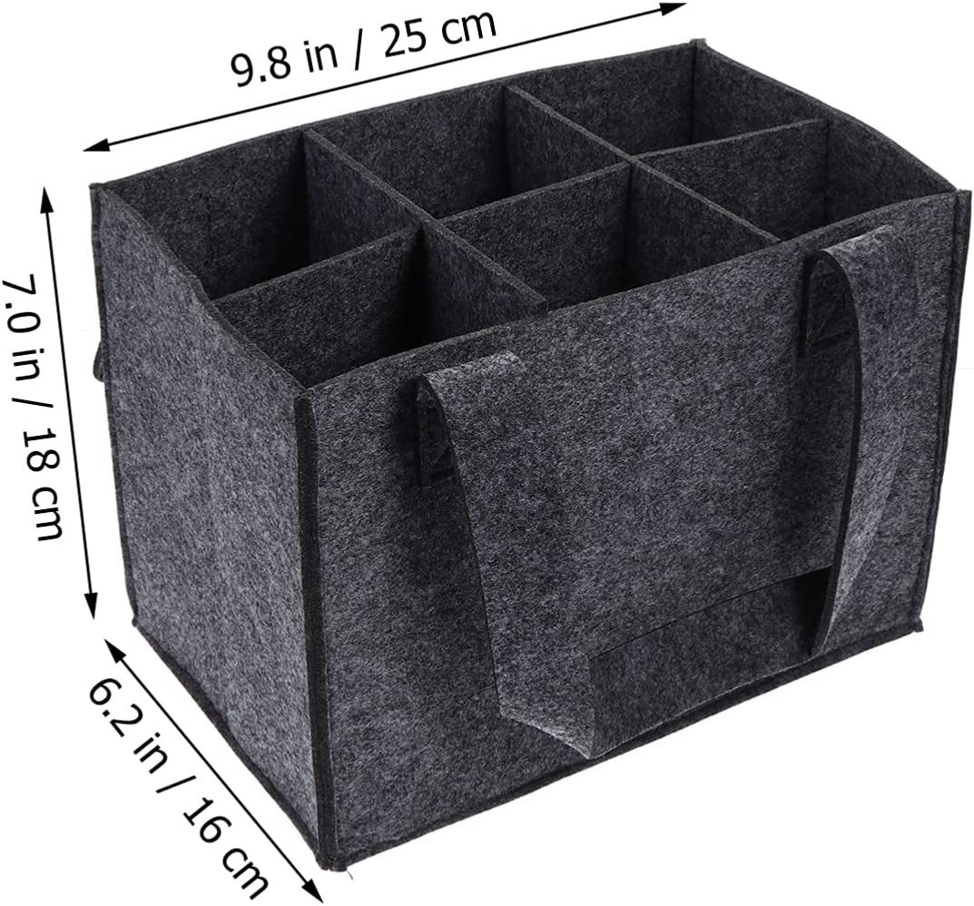 Factory Direct: Non-woven Fabric Carrier Felt Storage Bag, Six-bottle Wine Tote Bag - Image 11