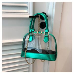 Transparent Jelly Fashion 2026 New Handbag Women’s Chain Shoulder Crossbody Bag