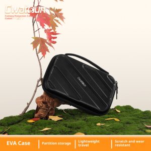 Durable EVA Hard Shell Storae Case – Compact Protective Oranizer For Camera Accessories & Small Electronics Diital