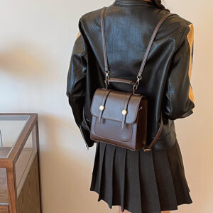 Large Capacity Fashion Elegant Backpack 2026 Autumn New Stylish Casual For Women Simple Trendy Bag