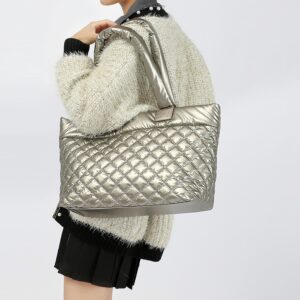 Bags Diamond Tote Women’s Large Capacity Air Sense Down Commuter Shoulder Underarm Bag