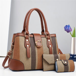 Mother and child for women fashion large capacity ladies handbag wool ball shoulder messenger bag