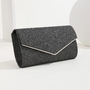 New Shiny Metal 70% Off Clutch Shoulder Crossbody Dress Evening Bag