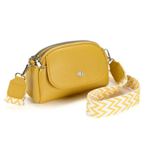 Cell Commuter Single Shoulder Crossbody Dumpling Premium Wide Strap Women’s Phone Bag