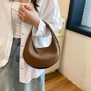 Niche Handbag For Women 2026 New Versatile Shoulder Crossbody Underarm Casual Fashion Crescent Bag