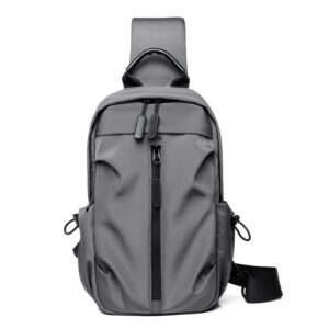Breast Men’s New Trendy Cool Backpack Business Leisure Multi-functional Daily Travel Shoulder Messenger Bag