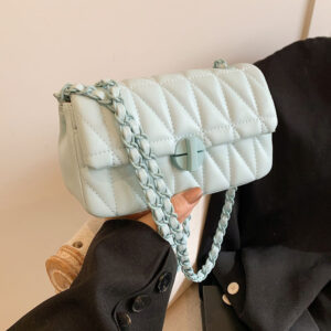 Single Shoulder Niche Design Embroidered Quilted Crossbody 2026 New Fashion Versatile Chain Simple Women’s Bag