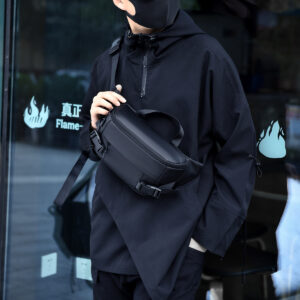 Fall/Winter Chest BagMen’s Athletic Waist BagCasual One Shoulder Crossbody BagMultifunctional Outdoor Bag