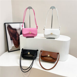 Underarm For Women 2026 Summer New Fashion Simple Handheld Baguette Ins Niche Design Sense Shoulder Bag