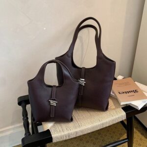 Large-capacity Women’s 2026 New Summer High-end Trendy Shoulder For Work And Commuting Crossbody Bucket Bag
