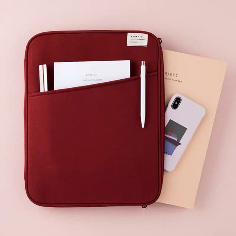 The Velvet Shockproof Clutch Business Storage Ipad Laptop 13/11 Tablet Liner Bag Ins - Image 6