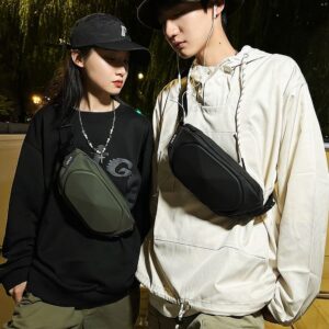 Men’s Waterproof Chest Multi-Functional Casual Lightweight Waist Shoulder For Cycling Outdoor Sports Women’s Crossbody