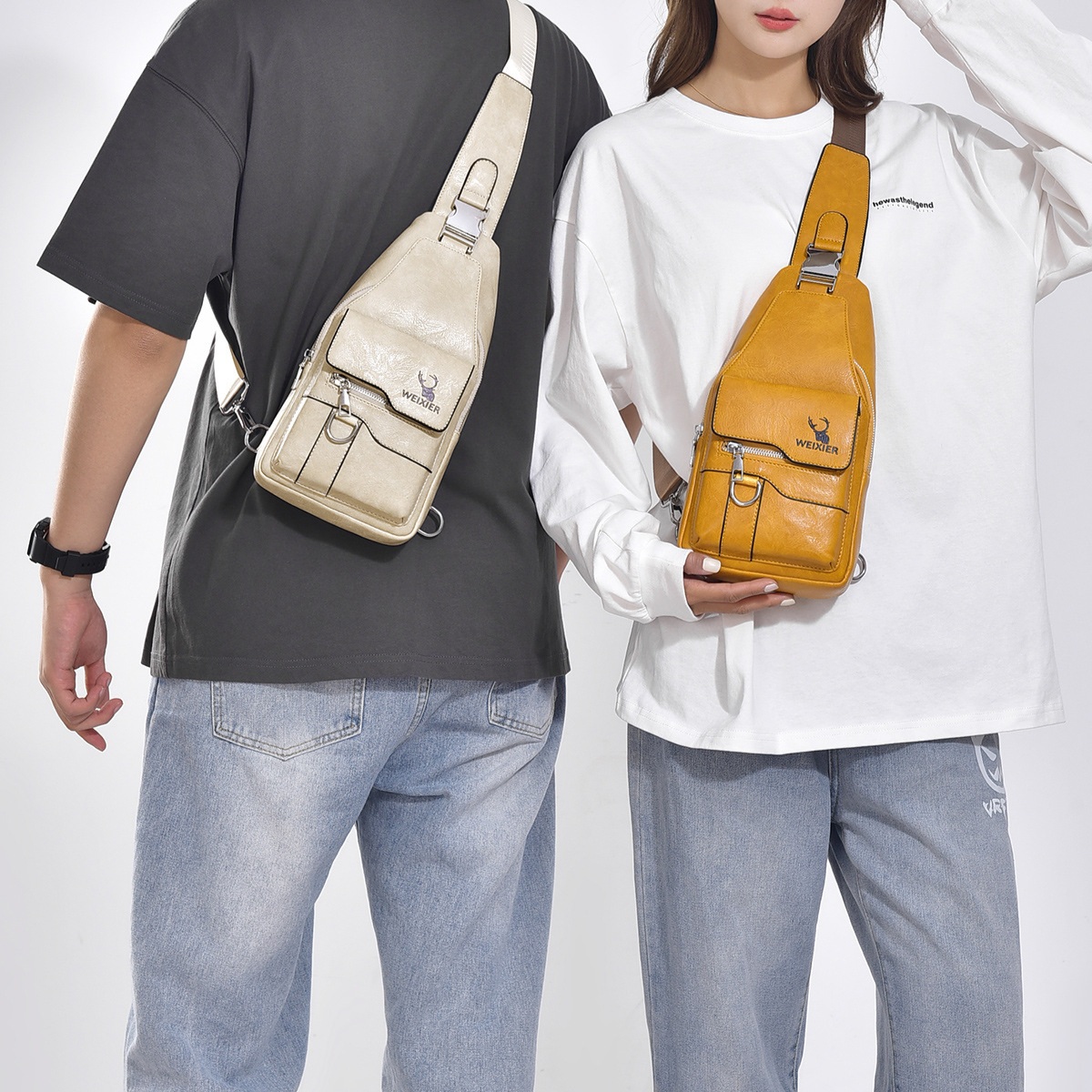 Shoulder Large Capacity Waterproof Men's Crossbody Bag