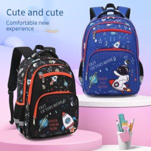 Kids Backpacks Primary School Student Schoolbag Large Capacity Multi-compartment Backpack Casual Burden Reduction