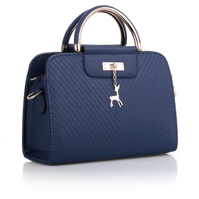 Small Square Pu Women's Solid Color Handbag Messenger Shoulder Bag Fashion - Image 3