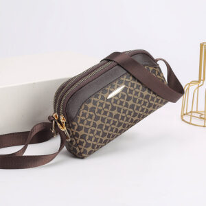 Cross-Border Wholesale PVC Coin Purse Multi-Compartment Polyester Color-Block Small For Shopping And Grocery Lightweight