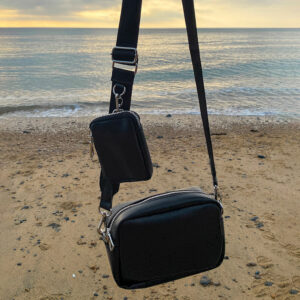 Super Hot Three In One Daily Wear Shoulder Crossbody Small Square Bag Sub Mother Wide Belt Coin