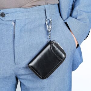 Creative Key Storage Made Of Genuine Leather With Over 100 Functions, 2-in-1 Waist Hanging Bag