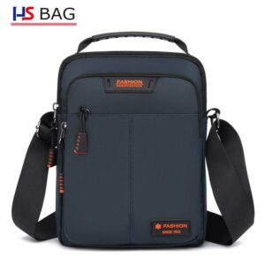 New Men’s High-End Casual Shoulder Large Capacity Minimalist Fashion Crossbody Water-Resistant Handheld Bag