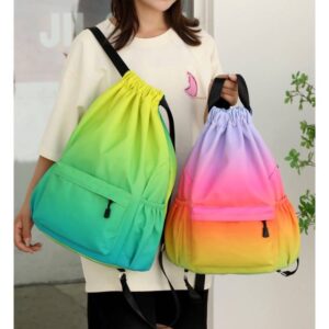 Oxford Cloth Men’s And Women’s Travel Backpack, Basketball Fiess Bag, Casual Student Backpack