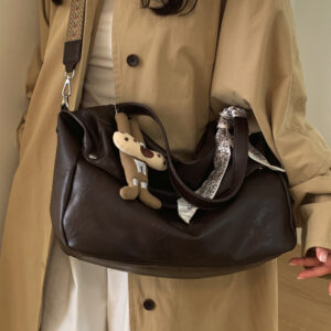 Korean-style Retro Lare-capacity Underarm For Women, 2026 New Autumn And Winter Commuter Shoulder Ba, Hih-end Tote