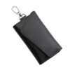 Black calf leather