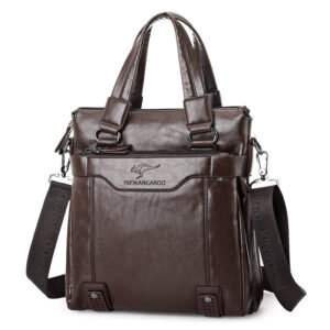 Bags Brand Casual Handbag Vertical Large Capacity Business Computer Briefcase Men’s Shoulder Messenger Bag
