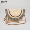 Brown tassels