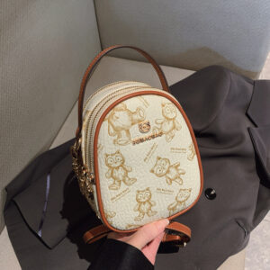 Baobei Women’s Handbag Multi Compartment Large Capacity Crossbody Shoulder Bag Cute Small Square Design