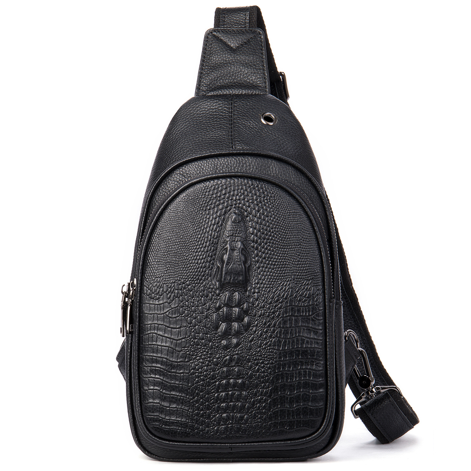 Casual chest large capacity, fashionable crossbody bag, high-end for men - Image 4