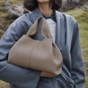 Unique Design Cloud Dumpling For Women, Cross-border Foreign Trade Soft Lunchbox Bag, High-end Versatile Shoulder And