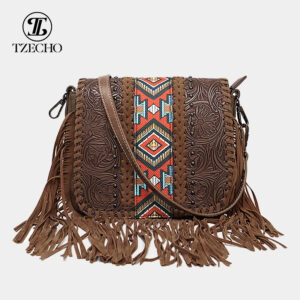 Bags Tassel Ladies Messenger Shoulder Pu Leather Mobile Phone Women’s Bag