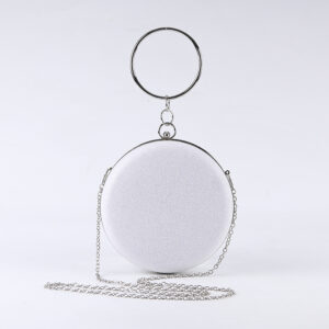 New Round Glitter Evening Bag Socialite Party Handbag