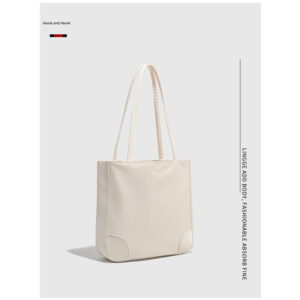 Single Shoulder Lightweight Waterproof Oxford Cloth Bag Double Layer Versatile Large Capacity High-end Student Simple