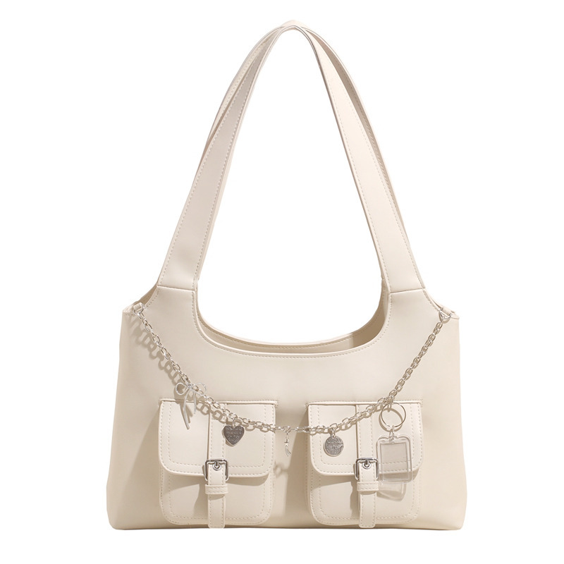 Women's Bags New Style Going Out Chain Motorcycle Trend All Match Hobo Bag Handbag - Image 5