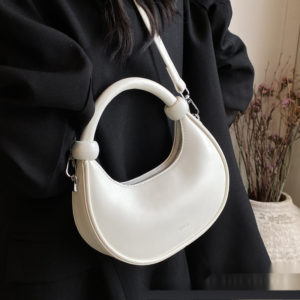 French niche temperament hand-held small women’s new trendy fashion shoulder western-style crossbody dumpling bag