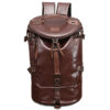 Coffee PU leather