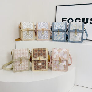 Mobile Phone Handmade Woven New Zhuang Brocade Bag For Women Make Your Own Gift Friends